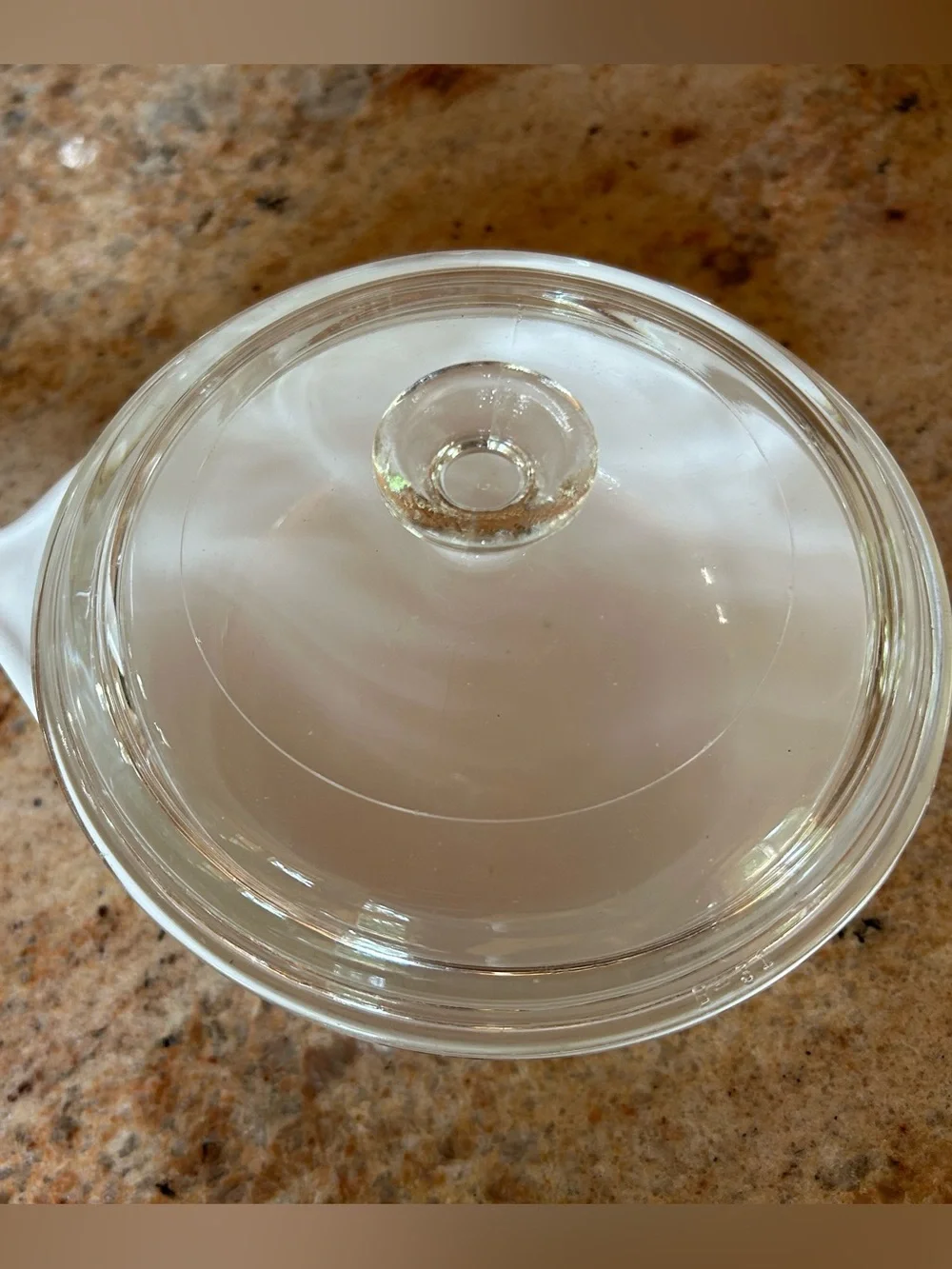 Corning Ware P-81B Cornflower Blue Menuette Pan 1PT w/Pyrex Lid P-81C No flaws.